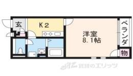 クレイノドミール城陽間取り図面