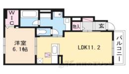 メディカル馬淵西１間取り図面