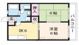 リバーウエストA間取り図面