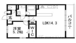 アムール京都仁王門間取り図面