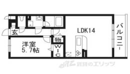 アムール京都仁王門間取り図面