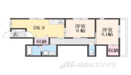 椿ハイツ間取り図面