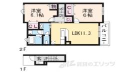 ブライトハウス５間取り図面