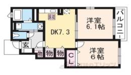 エアリー　ストリートＢ間取り図面