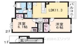 ＠三雲Ｄ間取り図面