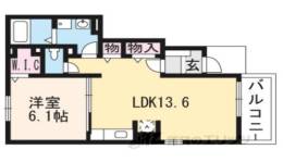 シエルトゥールＭ.Ｋ.三雲間取り図面