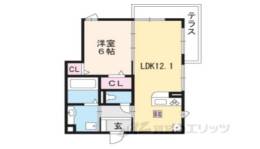 Ｄ－ｒｏｏｍ久津川間取り図面