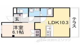 オオミネ　Ｓｑｕａｒｅ　１０間取り図面