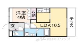 オオミネ　Ｓｑｕａｒｅ　１０間取り図面
