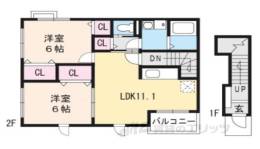 ル　パルテール間取り図面