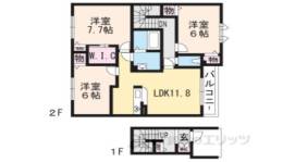 アシスト木津間取り図面