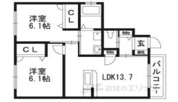 ベルフルール間取り図面