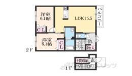 ベルフルール間取り図面