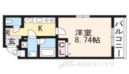 ヴィラ北白川間取り図面