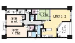 アメニティ南草津５間取り図面