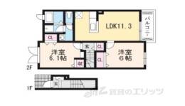 サンリットＡ間取り図面