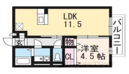 セジュールアースマーシ３間取り図面