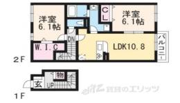 イルセット　Ａ棟間取り図面