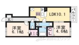 イルセット　Ａ棟間取り図面