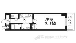 ラソ二条間取り図面