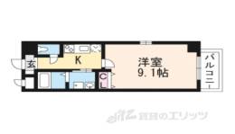 ラソ二条間取り図面