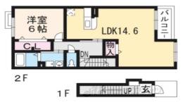スウィートバイオレット間取り図面