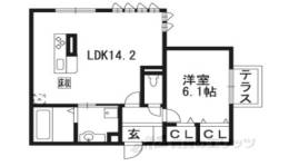 クロスロード間取り図面