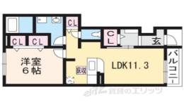 リクソーレⅦ間取り図面