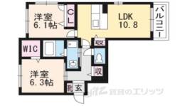 シャーメゾン車塚間取り図面