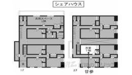 洛北庵間取り図面