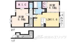 Ｄ-ｒｏｏｍサウスウィンド間取り図面