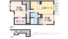 Ｄ-ｒｏｏｍサウスウィンド間取り図面