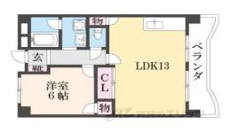 グランデあんご間取り図面
