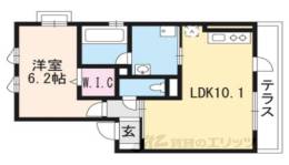 フローラルヴィラ桂間取り図面