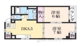 エミエール山田川間取り図面