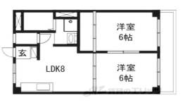 エミエール山田川間取り図面