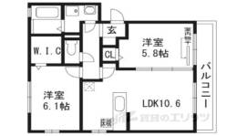 Ｇｒｅｅｎ　Ｖａｌｌｅｙ香里ヶ丘　Ｂ棟間取り図面