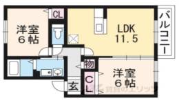 セジュールアースマーシ４間取り図面