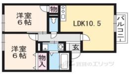 リサージュＡ間取り図面