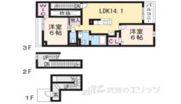 フォレストひばりおか間取り図面