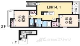 フォレストひばりおか間取り図面