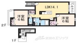 フォレストひばりおか間取り図面