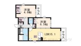 シャーメゾン狛田間取り図面
