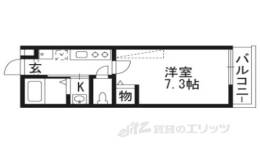 アークリード北野白梅町間取り図面