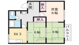 ラブリータウン近江Ｆ棟間取り図面