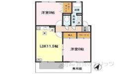ナユタのさとセジュール間取り図面