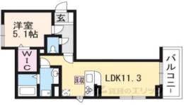 シューペリア２間取り図面