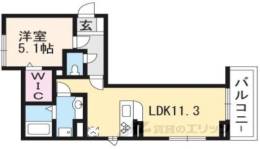 シューペリア２間取り図面