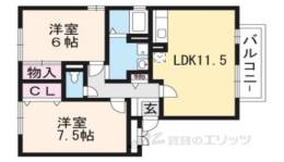 メルベーユ吉兆Ｂ棟間取り図面