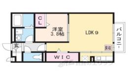 レセンテ出町Ａ棟間取り図面